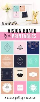 Check spelling or type a new query. Free 2018 Vision Board Printables A House Full Of Sunshine