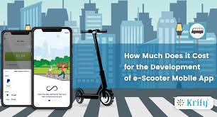 Hire the right team for your digital product. How Much Does It Cost For The Development Of E Scooter Mobile App Krify Web And Mobile App Design Development Company In India Uk