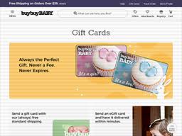Avoid buying gift cards from online auction sites, because the cards may be counterfeit or may have been obtained fraudulently. Buy Buy Baby Gift Card Balance Check Balance Enquiry Links Reviews Contact Social Terms And More Gcb Today