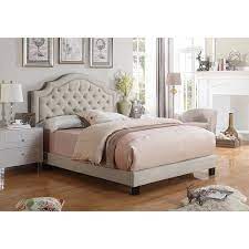 Featuring designer and lifestyle expert angelo surmelis. Alton Furniture Angelo Tufted Upholstered Panel Platform Bed Walmart Com Walmart Com