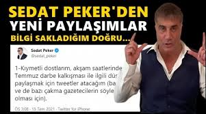 Sedat peker, ahmet onay'ı tanımaz diyorlar. Vljdkdf90gfxom