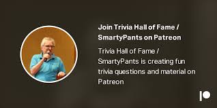 Cover the entire content blueprint step by step, made simple with exam day question stems, pearls, need to know diagnostic studies and gold standard treatments. Smartypants Monthly July Trivia Hall Of Fame Smartypants On Patreon
