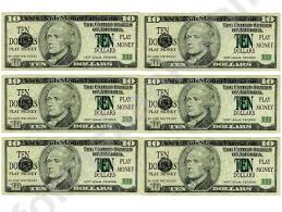 Few videos on youtube will come. Ten Dollar Bill Play Money Template Printable Pdf Download