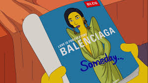 You Have To See The Simpsons Walk Their First Runway Show For Balenciaga