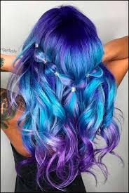21 trendy styles for blue ombre hair haar bunte haare und haar ideen meine frisuren bunte haare haarfarben violette haare