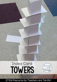 A2 all for baby pinwheel tower card video tutorial. One Simple Material For A Highly Engaging Challenge Teachers Are Terrific Stem Challenges Elementary Stem Activities Stem Elementary