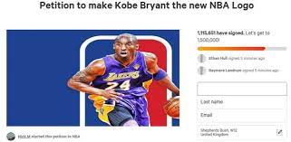 We've got you started with local teams. Petition Calls For Kobe Bryant To Be Added To Nba Logo Bbc News