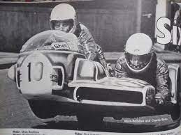 mick boddice and me tt 1976 on the konig sidecars ducati motos