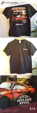 Snap On Junkyard Jewel Tshirt Vintage Steel Series Clothes Design T Shirt Vintage
