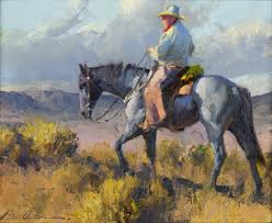 Bill Anton (1957- ), The Blue Roan, 2009