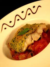 Lieu Noir En Chapelure D Aneth Confit De Legumes Les Delices De Marina Chapelure Aneth Confit