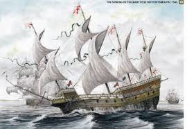 mary rose off portsmouth 1545
