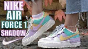 Women's lifestyle low top sneakers. Nike Air Force 1 Shadow Review On Feet Youtube