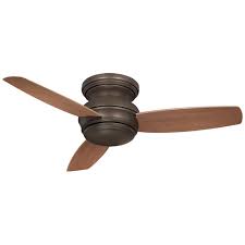 Remote control ceiling fan for summer and winter use. Minka Aire Traditional Concept Oil Rubbed Bronze 44 Inch Flush Outdoor Led Ceiling Fan F593l Orb Bellacor