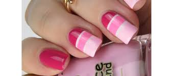 Nageldesign, nagellack, nägel, nagel, nageltrends, gelnägel, stamping, folien, nail art, nail polish, nail design, nageldesign selber machen, nageldesign anleitung für ein ausgefallenes nageldesign, fingernägel design, nageldesign anleitung, nageldesign schlicht, nagelkunst, nageldesign. Pink Striping Tape Mani Einfaches Nageldesign Fur Anfanger