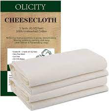 A yard is a unit of length equal to 3 feet or exactly 0.9144 meters. Amazon Com Olicity Cheesecloth Grade 90 45 Square Feet 100 Unbleached Cotton Fabric Ultra Fine Muslin Cloths For Butter Cooking Strainer Baking Halloween Decorations 5 Yards Kitchen Dining