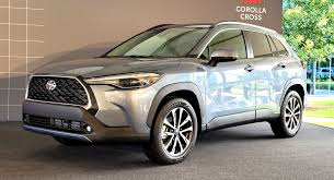 The toyota corolla cross is a compact crossover suv produced by the japanese automaker toyota using the corolla nameplate. Toyota Brings 2022 Corolla Cross To U S To Slot Between The C Hr And Rav4 Hybrid To Follow Live Pics Carscoops