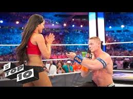 stunning in ring proposals wwe top 10 nov 27 2017 john cena and nikki wwe superstar john cena wwe top 10