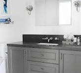 Black Granite Bathroom Backsplash Design Ideas