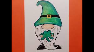 My goal for this channel is to provide new games and ideas for elementary pe. St Patrick S Day Gnome Drawing Oil Pastel Painting Youtube
