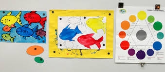We introduced the color wheel in this lesson and one of the ways to use it to pick various color combinations.if this resource has been helpful and you'd. Primary And Secondary Colors Art Lesson Deep Space Sparkle