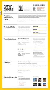 Ideal template for any type of. 40 Great Html Cv Resume Templates Template Idesignow