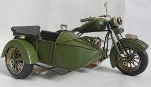 Check spelling or type a new query. Kovove Motocykla S Postrannym Vozikom Zelena Retro Auto