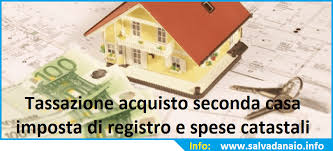 I primi costi che occorre mettere in conto sono le spese per l'acquisto seconda casa. Tassazione Acquisto Seconda Casa Imposta Di Registro E Spese Catastali