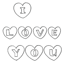 340x480 coloring pages of valentine cards valentines day card i. I Love You Coloring Page