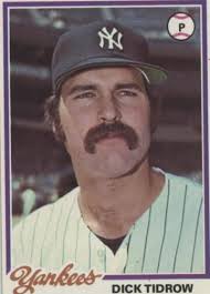 1984 Topps Tiffany Dick Tidrow #153