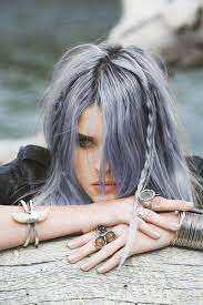 Unusual Hard To Keep Up Color Silver Blue Hair Hair Inspiration Color Crazy Hair
