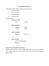 Contoh kata kerja dalam bahasa inggris v1 v2 v3dan penerapannya dalam kalimat di atas merupakan kata kerja. Pembentukan Kata Kerja