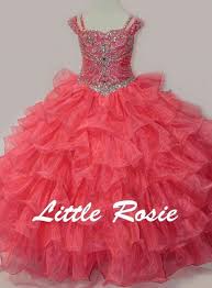 Details About Flower Girls Kids Pageant Dresses Party