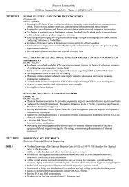 Testing and commissioning of substation report. Electrical Control Engineer Resume Samples Velvet Jobs