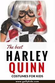 Harley quinn face painting ideas. The Coolest Kids Harley Quinn Costumes For Halloween Diy Ideas