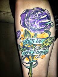 My Tattoo Done My Dan Kapala In Winnipeg He S Amazing Taken From The Michale Graves Song When We Were Angels 3 3 3 Tattoos I Tattoo Girl Tattoos