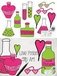 Love Potion Illustrations Valentines Clip Art Valentines Illustration