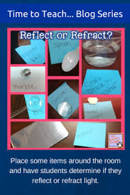 5 Ideas To Teach Light Light Science Fourth Grade Science Reflection And Refraction