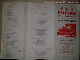 Online Menu Of Empire Chinese Restaurant Restaurant Kirkwall United Kingdom Kw15 1ar Zmenu