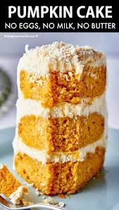 Easiest Pumpkin Cake No Eggs No Milk No Butter The Big Man S World Recipe Pumpkin Cake Recipes Pumpkin Cake Easy Pumpkin Cake