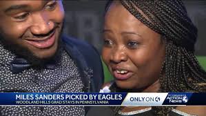 Woodland Hills grad, Penn State running back Miles Sanders drafted by  Philadelphia Eagles in 2nd round
