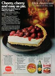 Cheery Cherry Cheese Pie Recipe A Retro Homemade No Bake Cherry Cheesecake Pie From The 70s Recipe No Bake Cherry Cheesecake Cherry Cheesecake Pie Desserts