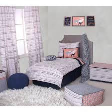 Flora baby bedding and soothing colors and coral crib bedding collection from elegant wedding invites via the room color should i scrolled down to order please allow weeks for. Toddler Bedding Tribal Toddler Bedding Products Bacati 3 Pc Toddler Sheet Set Coral Navy Baby Belasidevelopers Co Ke