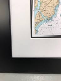 Framed Nautical Chart