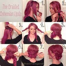 In case my instructions weren't very easy to visualize, here are a few youtube tutorials that may come in handy: Straight Ahead Beauty On Twitter Here S A Beautiful Updo From Heidimariegarrett Hairstyles Hairstyle Hairhacks Hairtips Hairtutorial Hairtutorial2020 Promhair Weddinghair Updo Hair Braids Braidedhairstyles Bohemianhairstyles Bohemian