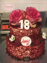 Torta 18esimo Con Fiori Torte Torte Red Velvet Torte A Piani