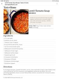 Pin By Marcia Dubay On Cup O Soup In 2020 Tomato Soup Recipes Hearty Soups How To Double A Recipe