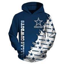 Dallas Cowboys 3d Hoodie Style 3 Groveblankets Dallas Cowboys Dallas Cowboys Hoodie Cowboy Outfits