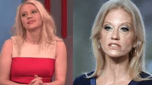 The skit began with conway (played wonderfully by kate mckinnon) speaking to cnn's jake tapper (beck bennett). Kellyanne Conway Has Just One Gripe With Kate Mckinnon S Impression Of Her Someecards Politics