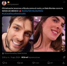 Esta es la razón por la que Gala Montes comenzó a ser llamada La novia de  México - Infobae